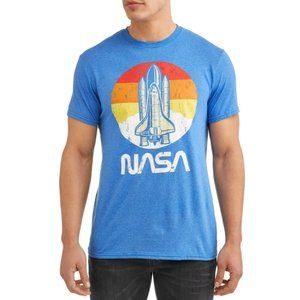Men's NASA 70s Style Logo Short Sleeve Graphic T-Shirt